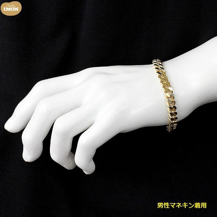 新品」18金 喜平 ブレスレット 2面 カット シングル K18 50g 新品」18金 喜平 ブレスレット 2面 カット シングル K18 50g