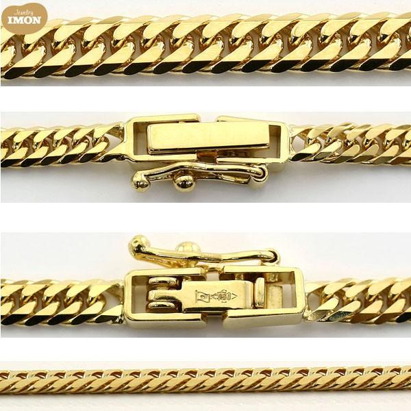 新品」18金 喜平 ネックレス 6面 カット ダブル K18 10g 40cm