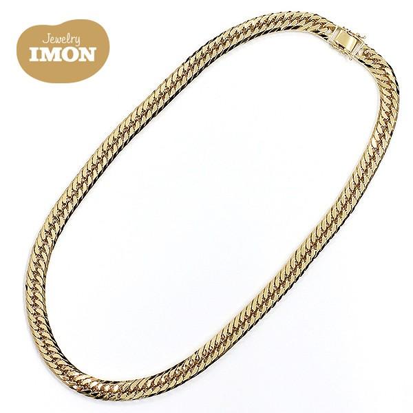 新品」18金 喜平 ネックレス 8面 カット トリプル K18 200g 60cm