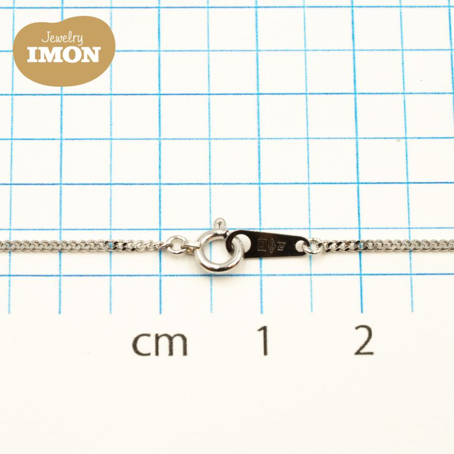 新品」プラチナ 喜平 ネックレス 2面 カット シングル PT850 0.35φ