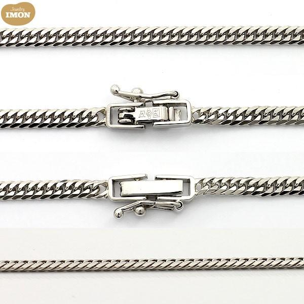 新品」プラチナ 喜平 ネックレス 6面 カット ダブル PT850 12.5g 新品」プラチナ 喜平 ネックレス 6面 カット ダブル PT850 12.5g