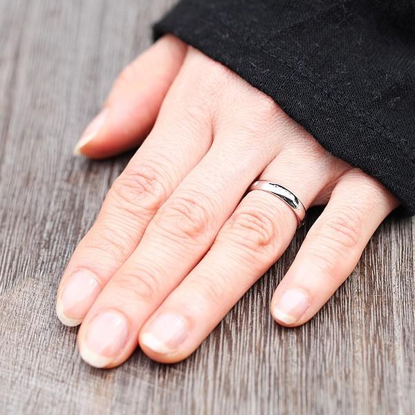 結婚指輪 K18WG ホワイトゴールド レディース ダイヤ 0.07ct ストレート 幅広 18金 指輪 マリッジリング 爆買の画像