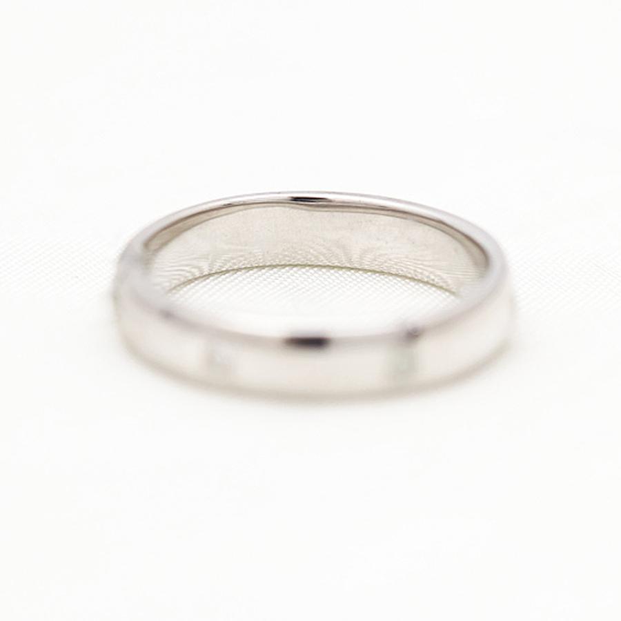 結婚指輪 プラチナ PT900 レディース ダイヤ 0.07ct ストレート 幅広 指輪 マリッジリング シンプル 爆買の画像