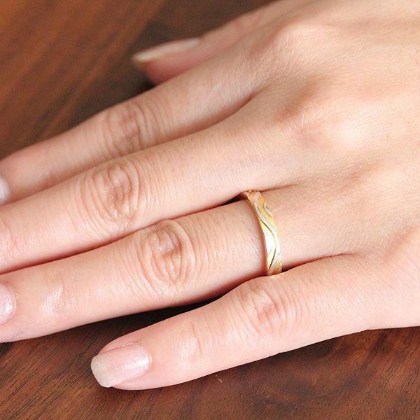 結婚指輪 マリッジリング ペアリング イエローゴールド プラチナ 結婚指輪 マリッジリング ペアリング イエローゴールド プラチナ
