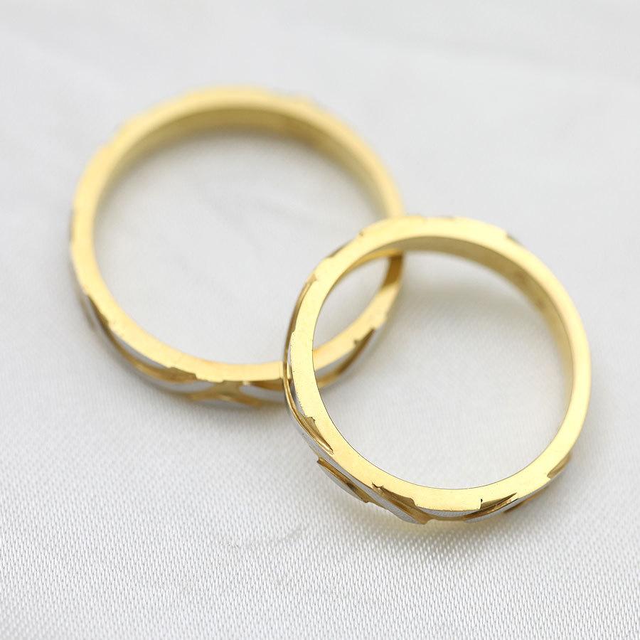 結婚指輪 マリッジリング ペアリング イエローゴールド プラチナ 結婚指輪 マリッジリング ペアリング イエローゴールド プラチナ