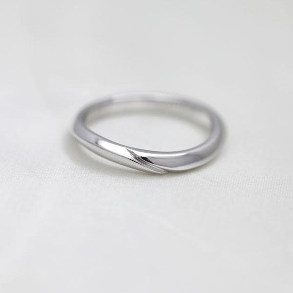 高価値 結婚指輪 ホワイトゴールド マリッジリング 指輪 ライン シンプル S字 ウェーブ 刻印無料 K10wg メンズ 指輪 リングサイズ 14 5号 Pathwaysfl Org