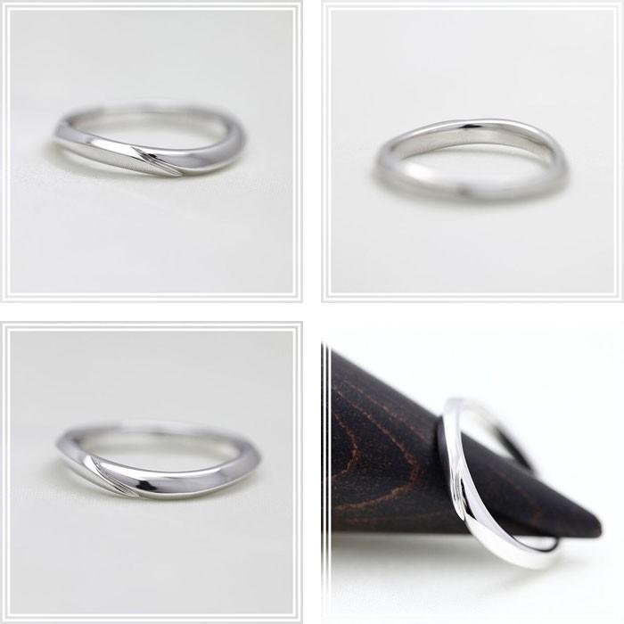 高価値 結婚指輪 ホワイトゴールド マリッジリング 指輪 ライン シンプル S字 ウェーブ 刻印無料 K10wg メンズ 指輪 リングサイズ 14 5号 Pathwaysfl Org