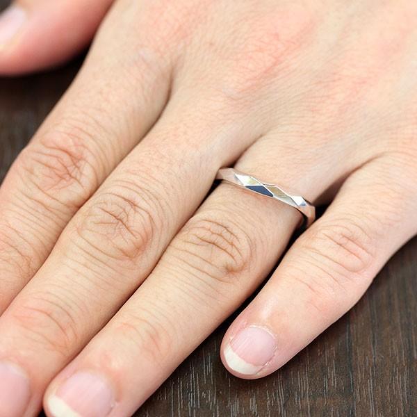 結婚指輪 プラチナ PT900  レディース 単品 ウェーブ S字 ミラーカット 指輪 マリッジリング シンプル  シンプル シンプル 爆買の画像