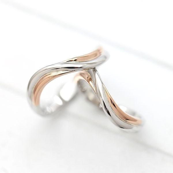 最安値に挑戦 結婚指輪 Pt900 K18pg プラチナ ピンクゴールド コンビリング ペアリング 売り切れ必至 Sribalajicaffe Com