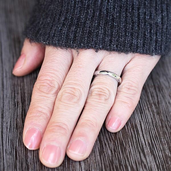 結婚指輪 プラチナ PT900  レディース 単品 ダイヤ 0.10ct 甲丸 指輪 マリッジリング シンプルリング 爆買の画像