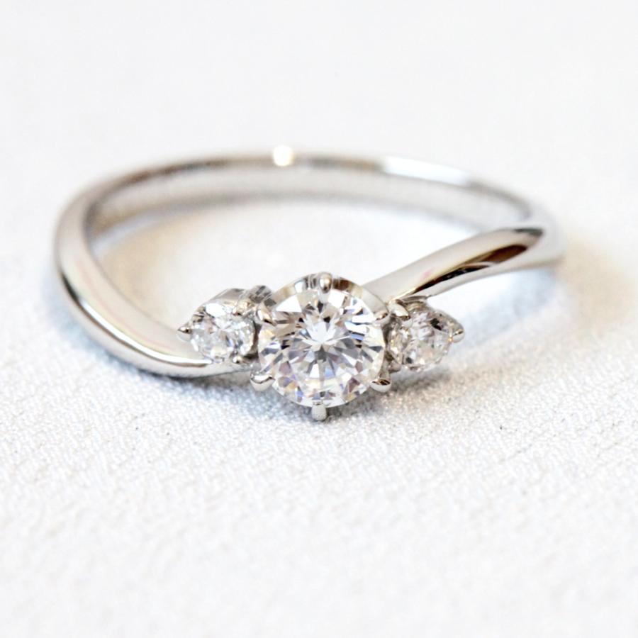 婚約指輪 プラチナ ダイヤモンド 0.3ctUP VVS1 サイドストーン 婚約指輪 プラチナ ダイヤモンド 0.3ctUP VVS1 サイドストーン