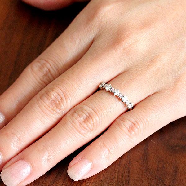 指輪 レディース プラチナ PT900 ダイヤ 0.4ct ピンクサファイア 