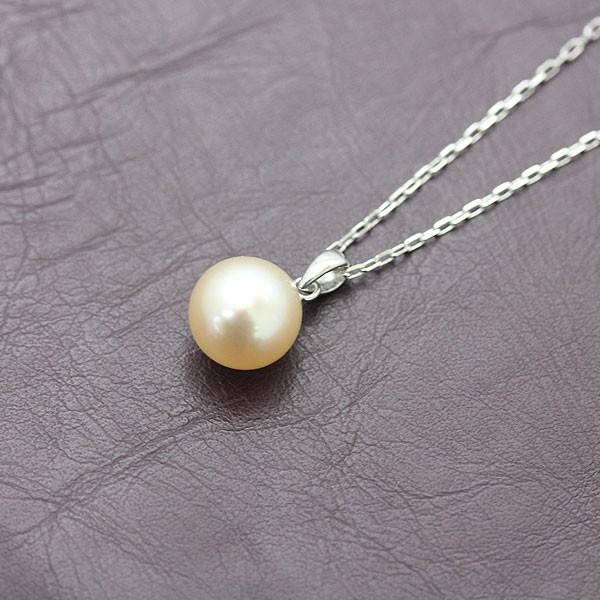ネックレス パール 淡水真珠 8mm〜8.5mm ホワイトパール 1粒