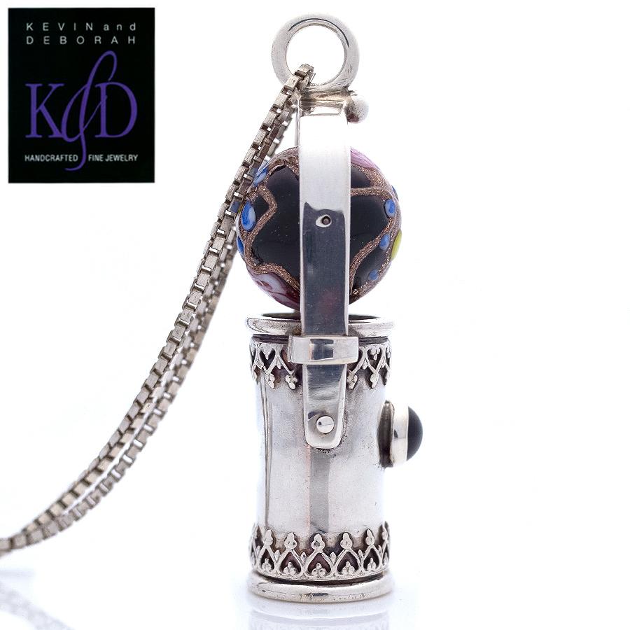 シルバー925 万華鏡 ペンダント 万華鏡デザイン スターリングシルバー