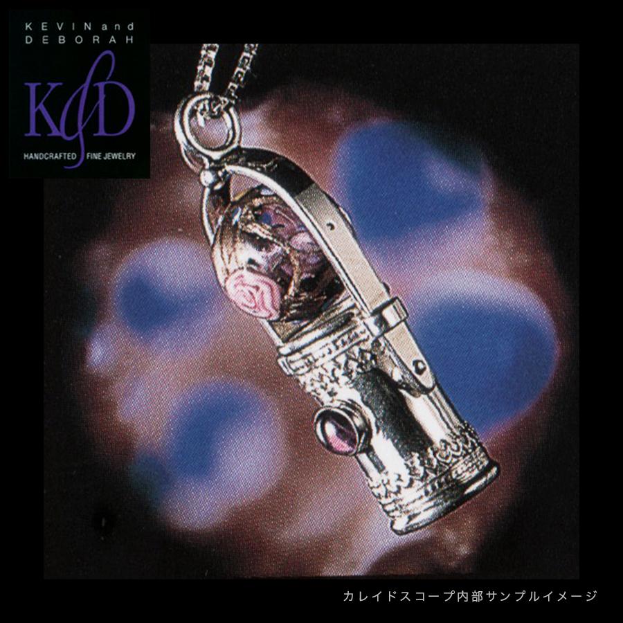 K&D アメリカ製 万華鏡 ペンダント オニキス カレイドスコープ