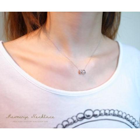 K18 K10 天然 ダイヤ 0.38ct 2連 リング ペンダント ゴールド  