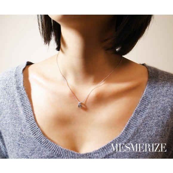 天然 ダイヤ 0.3ct 一粒 ペンダント ネックレス K18 レディース SI