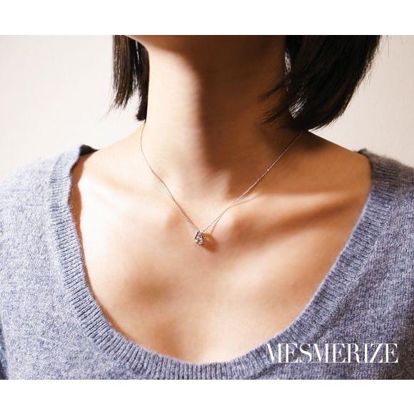 天然 ダイヤ 0.3ct 一粒 ペンダント K18 ネックレス レディース SIクラス ダイヤモンド 0.3カラット 18金 ゴールド 品質保証書付の画像