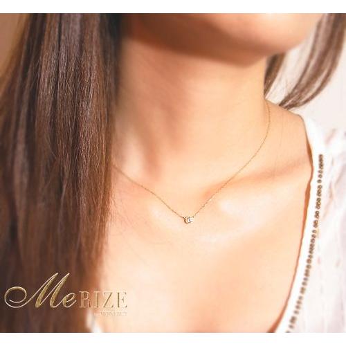 K18 天然 一粒 ダイヤ 0.15ct ペンダント ゴールド ネックレス  
