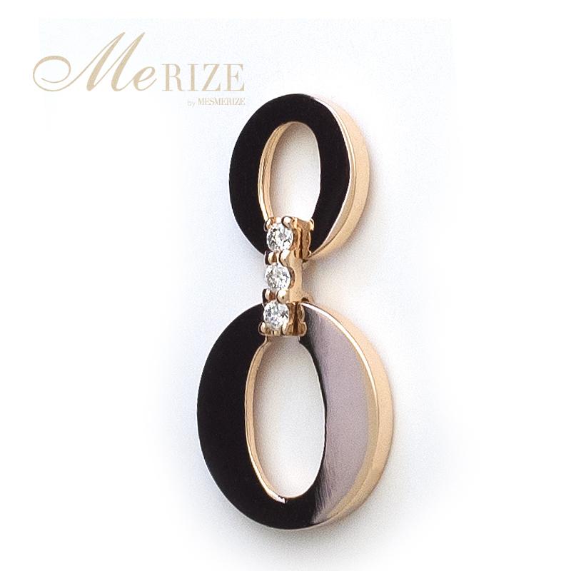 K18 天然 ダイヤ 8mmx17mm ブラタイプ ゴールド ペア 揺れる リング  