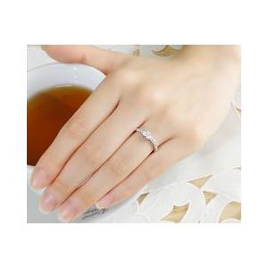 天然 ダイヤ 0.37ct ハート エタニティ リング 指輪 K18 ゴールド各色