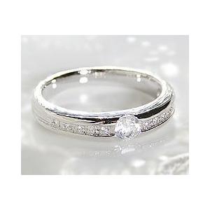 天然 ダイヤ 0.26ct 大粒 一粒 リング 指輪 K18 ゴールド各色 プラチナ