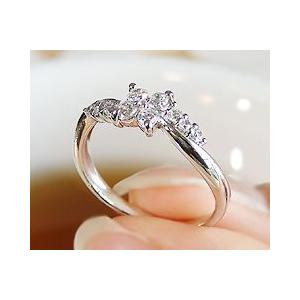 Pt950 天然ダイヤモンド 0.30ct リング