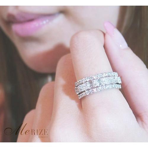 pt950 pt900 天然 ダイヤ 1.0ct up パヴェ プラチナ リング 指輪 