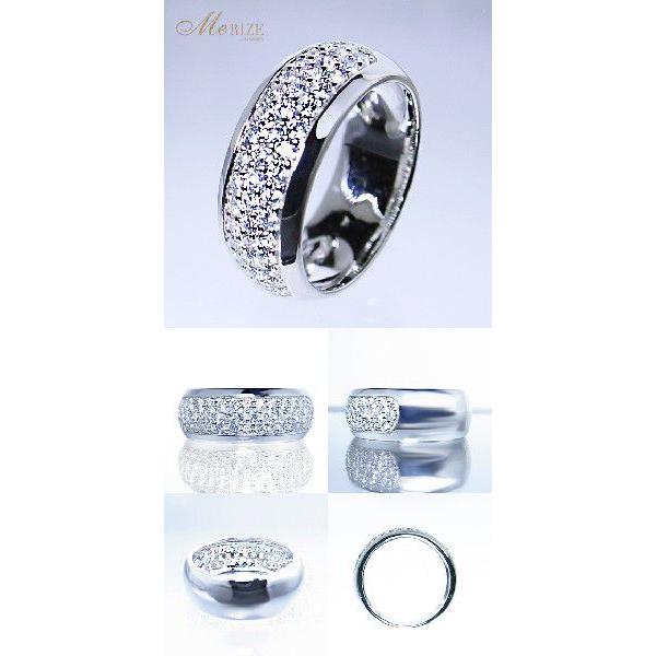天然 ダイヤ 0.5ct パヴェ リング フチあり 高級 指輪 K18 ゴールド 