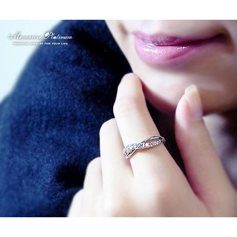 天然 ダイヤ 0.30ct クロス リング K18 ゴールド各色 プラチナ 天然 ダイヤ 0.30ct クロス リング K18 ゴールド各色 プラチナ