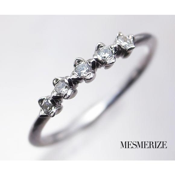 天然 ダイヤ 5石 リング K18 ゴールド各色 プラチナ pt950 pt900 指輪