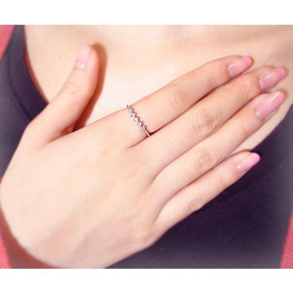 天然 ダイヤ 5石 リング K18 ゴールド各色 プラチナ pt950 pt900 指輪