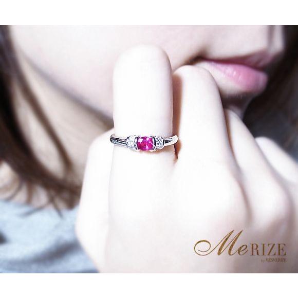 pt950 pt900 天然 ルビー 0.3ct 大粒 一粒 ダイヤ プラチナ リング 