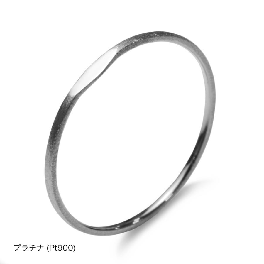指輪 プラチナ 18金 K18 ピンクゴールド レディース 華奢 細身 シンプル one point ring ワンポイントリング 0号〜20号|jewelry-petit|08