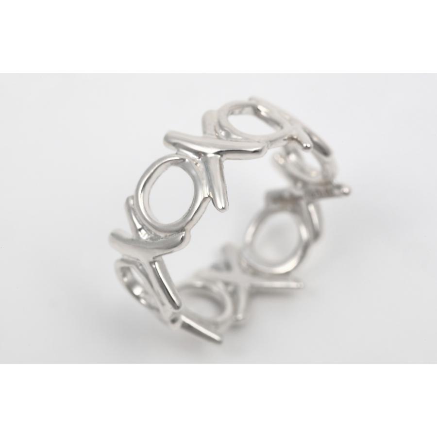 Tiffany & Co. ティファニー ラブ アンド キス シルバー リング TIFFANY&Co.（ティファニー） リング レディース クリスマス