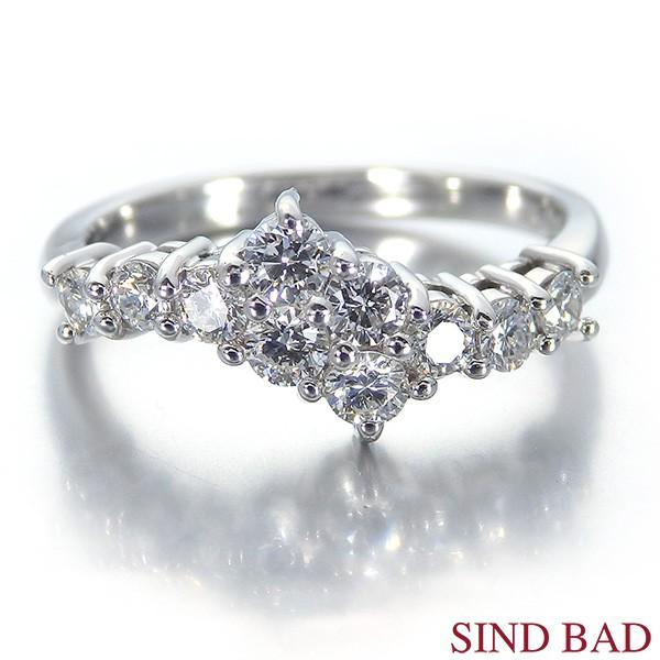 スイートテンダイヤモンド 指輪 プラチナ リング 0.56ct : ルース 