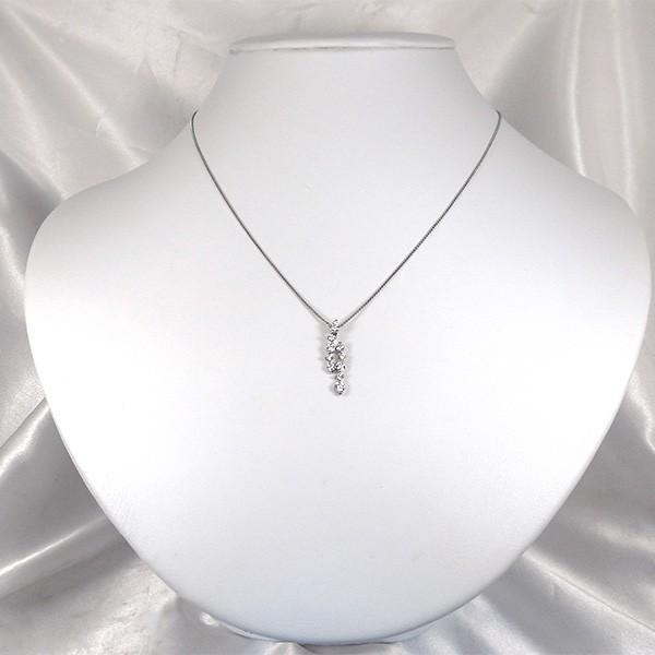 スイートテンダイヤモンド プラチナ ネックレス ペンダント 約0.4ct 誕生日 プレゼント【スイート10 ダイヤモンド】の画像