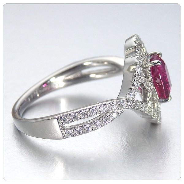ルビー 指輪 プラチナ リング 1.072ct 中央宝石研究所鑑別書付き ルビー 指輪 プラチナ リング 1.072ct 中央宝石研究所鑑別書付き