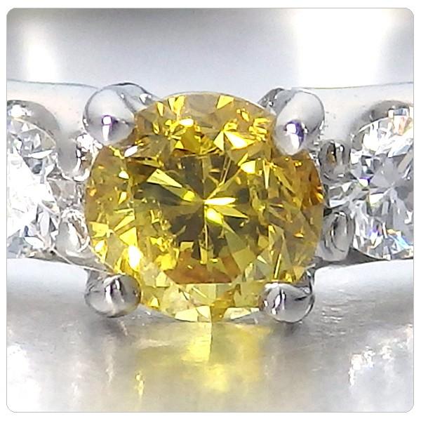 イエローダイヤモンドプラチナリング 楽天市場】【50％OFF☆1/14まで】初売りSALE開催中 ファンシービビッド