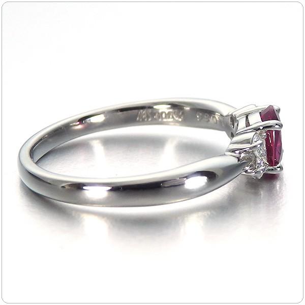 ルビー 指輪 プラチナ リング 0.447ct ダイヤ 0.086ct 7月 ルビー 指輪 プラチナ リング 0.447ct ダイヤ 0.086ct 7月