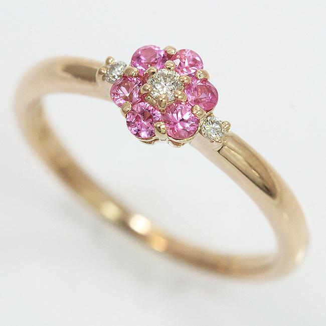 STAR JEWELRY(スタージュエリー) リング ピンクサファイア  