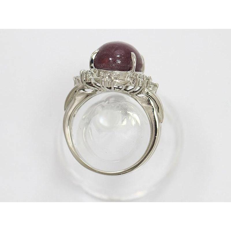 リング パープルスターサファイア 7.91ct/ダイヤモンド 計0.34ct リング パープルスターサファイア 7.91ct/ダイヤモンド 計0.34ct