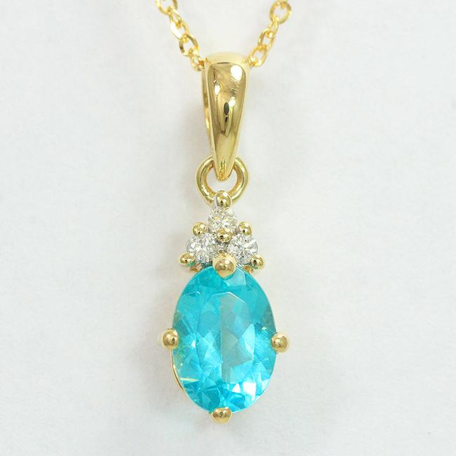 K18 18金 ハートペンダント ダイヤペンダント 2.5g ダイヤ 0.74ct