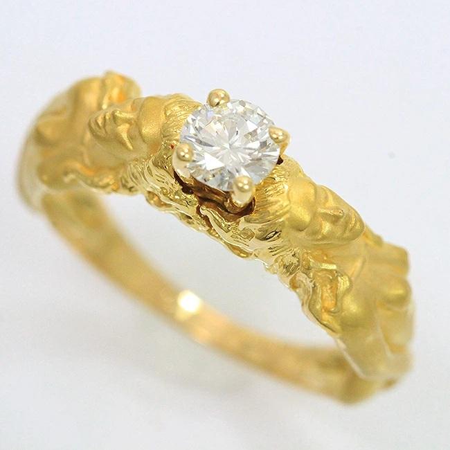 Carrera y Carrera(カレライカレラ) リング ダイヤモンド 0.37ct 12号 