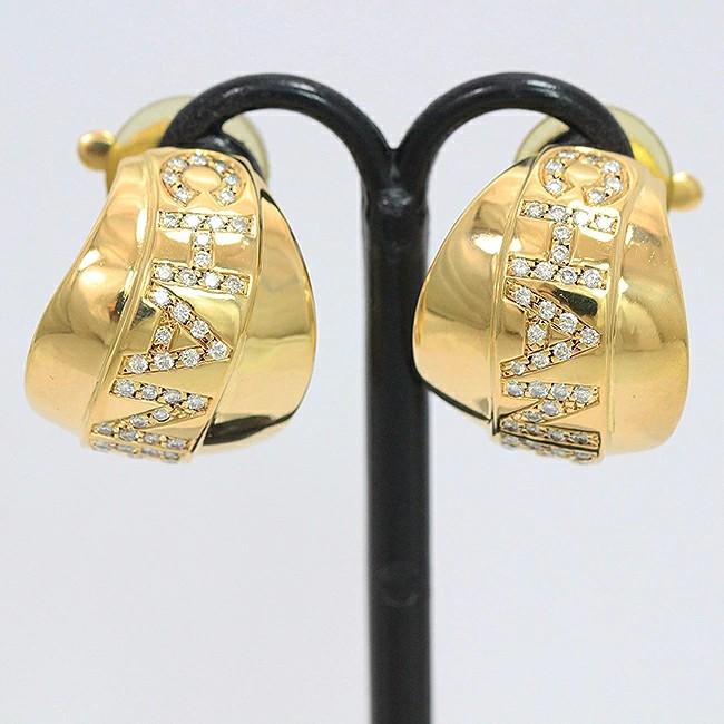 CHANEL(シャネル) イヤリング ダイヤモンド 18金イエローゴールド