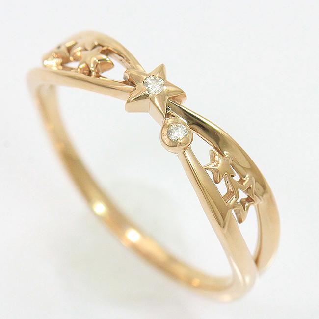 STAR JEWELRY(スタージュエリー) リング 星 ダイヤモンド 計0.01ct 11