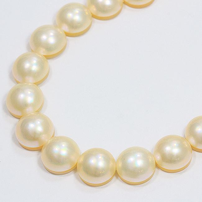 TASAKI(タサキ) 真珠 連ネックレス マベパール シルバー(SILVER 