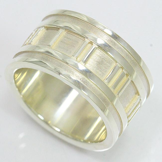 ティファニー　アトラス　ワイド　指輪　リング　15号　研磨仕上済美品 925 Tiffany&Co.(ティファニー) アトラスワイド リング 15号 シルバー