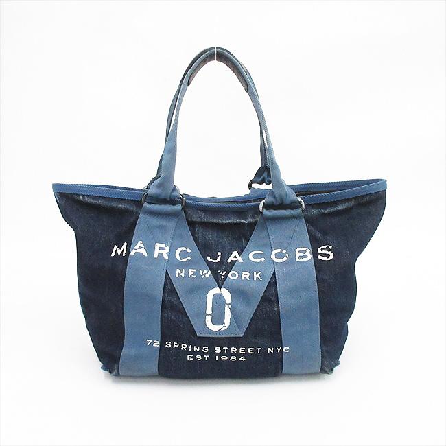MARC JACOBS（マークジェイコブス） トートバッグ 青 ブルー デニム