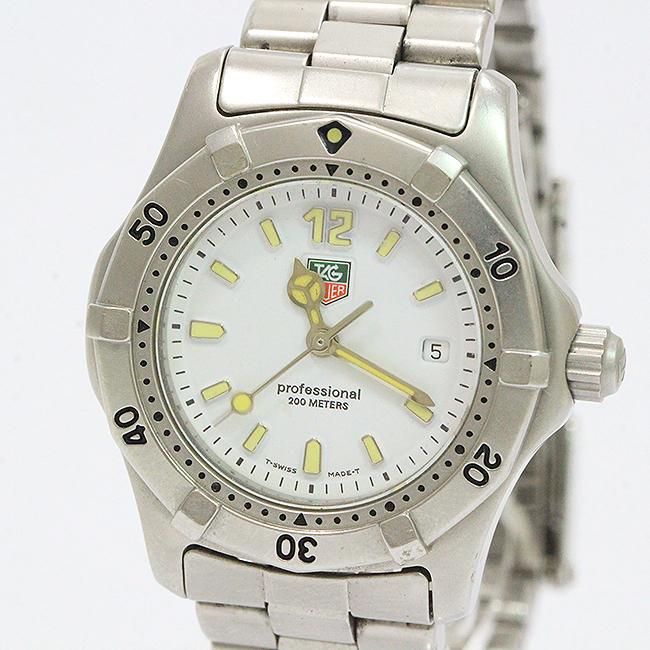 TAG HEUER(タグホイヤー) プロフェッショナル デイト WK1311 白文字盤